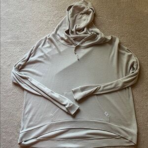 Victorias secret Beige Hooded Sweatshirt